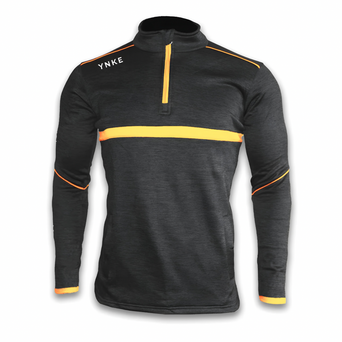 Black Half Zip Top