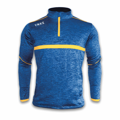 Blue Half Zip Top