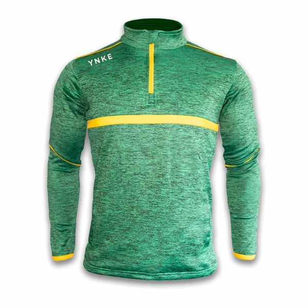 Green Half Zip Top