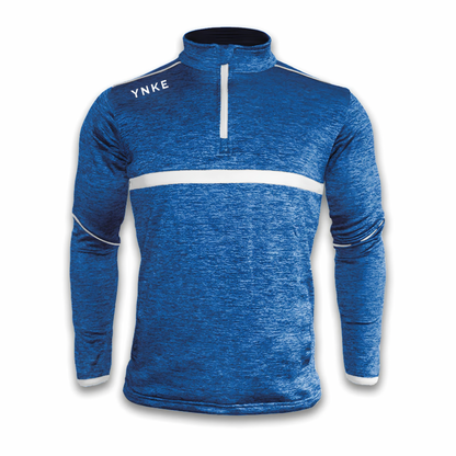 Blue Half Zip Top