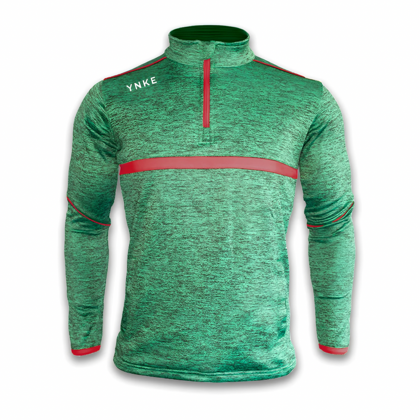 Green Half Zip Top