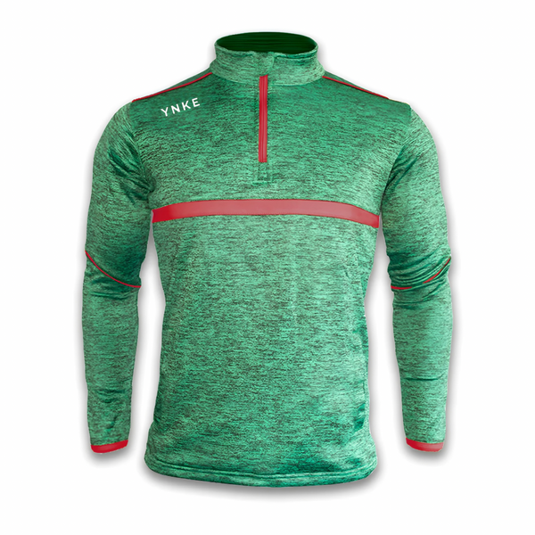 Green Half Zip Top