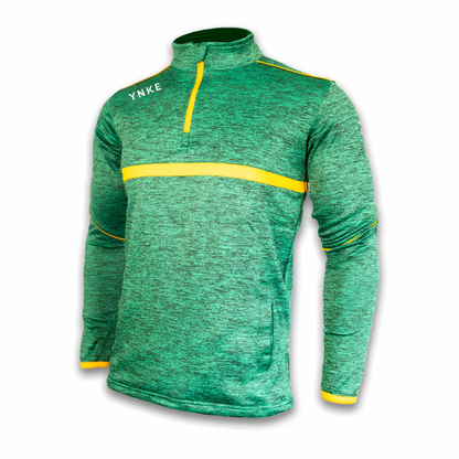 Green Half Zip Top