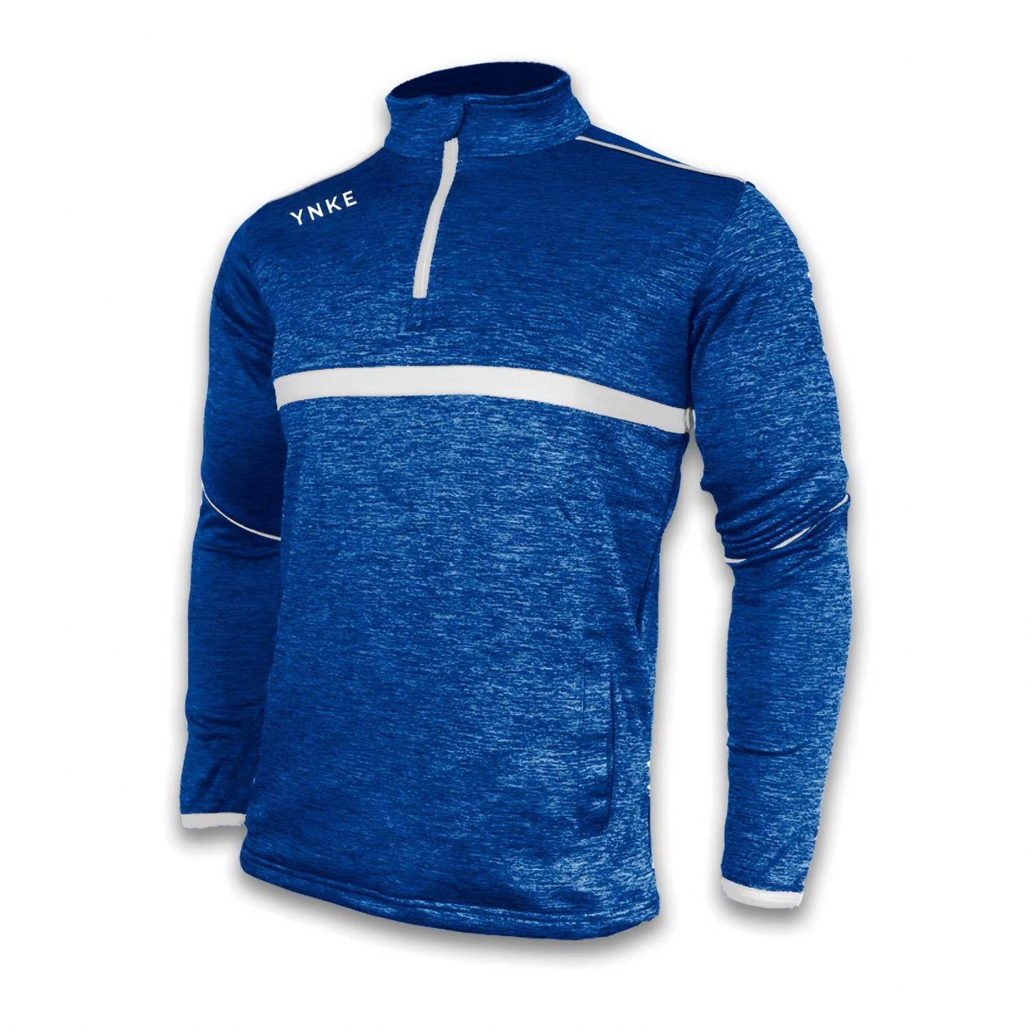 Blue Half Zip Top