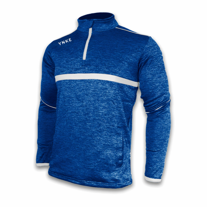 Blue Half Zip Top