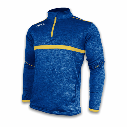 Blue Half Zip Top