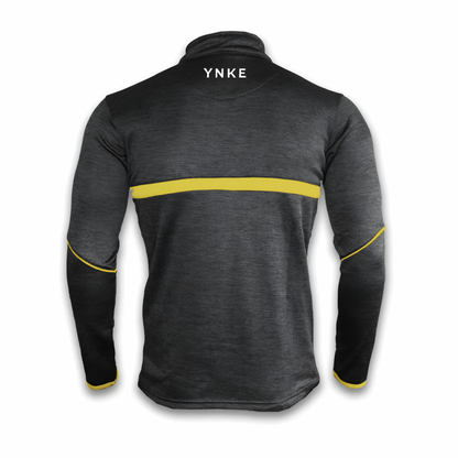 Black Half Zip Top