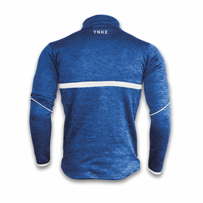Blue Half Zip Top
