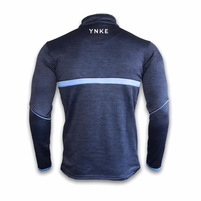 Navy Half Zip Top