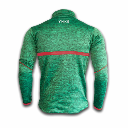 Green Half Zip Top